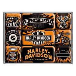 Set magneti - Harley Davidson Wild Heart